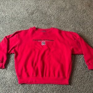 University of Nebraska DAD Red Crewneck